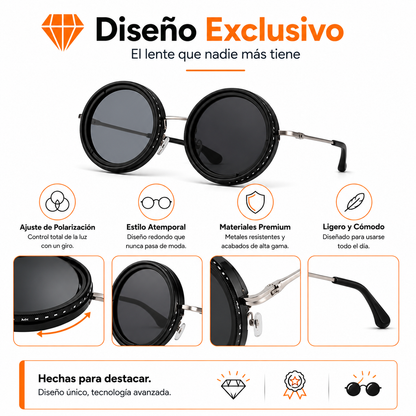 NOIR™ - Gafas Polarizadas Ajustables +Estuche Premium + Paño de Microfibra  de REGALO SOLO HOY!🔥